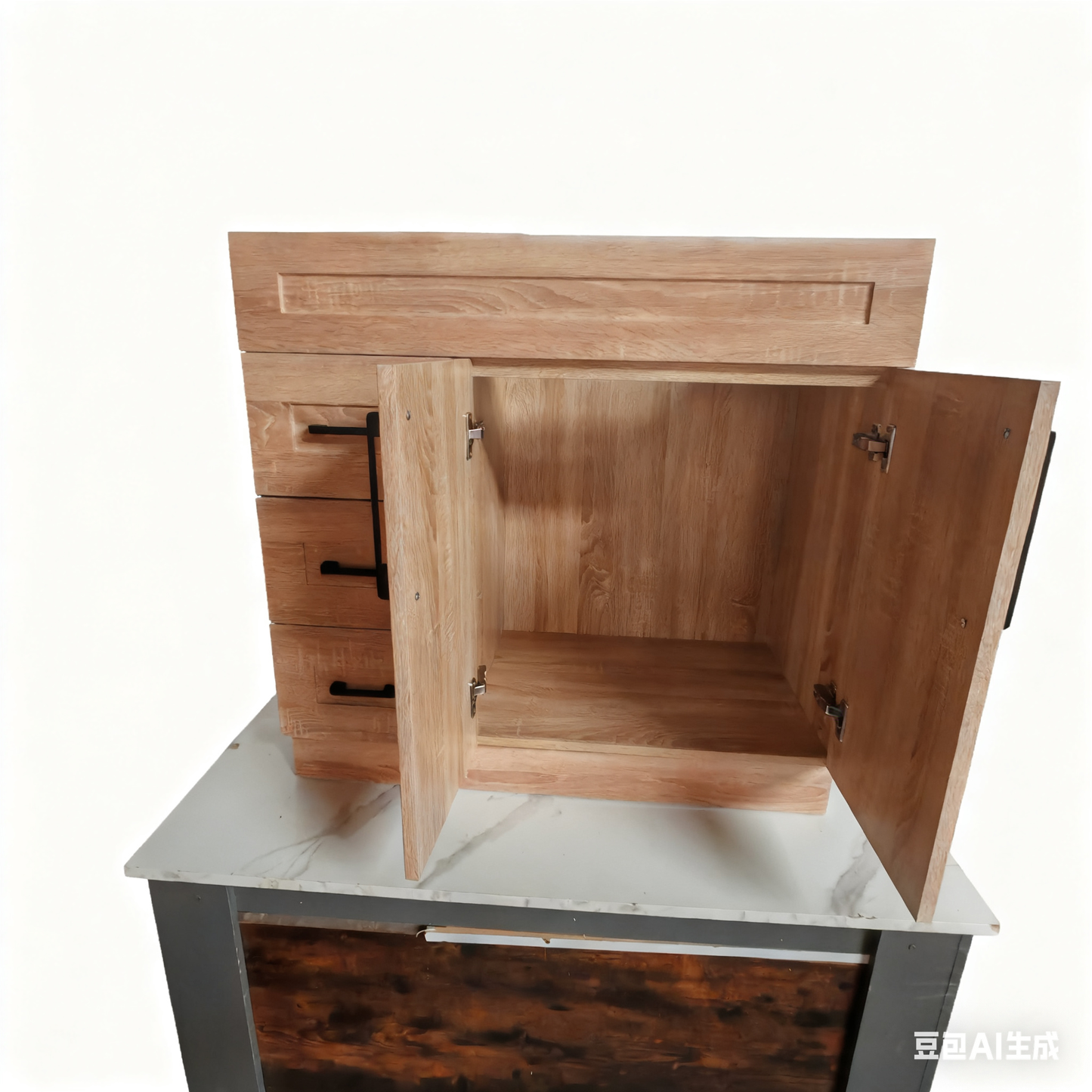 PVFS-Wood Grain 900-01-R Bathroom cabinet