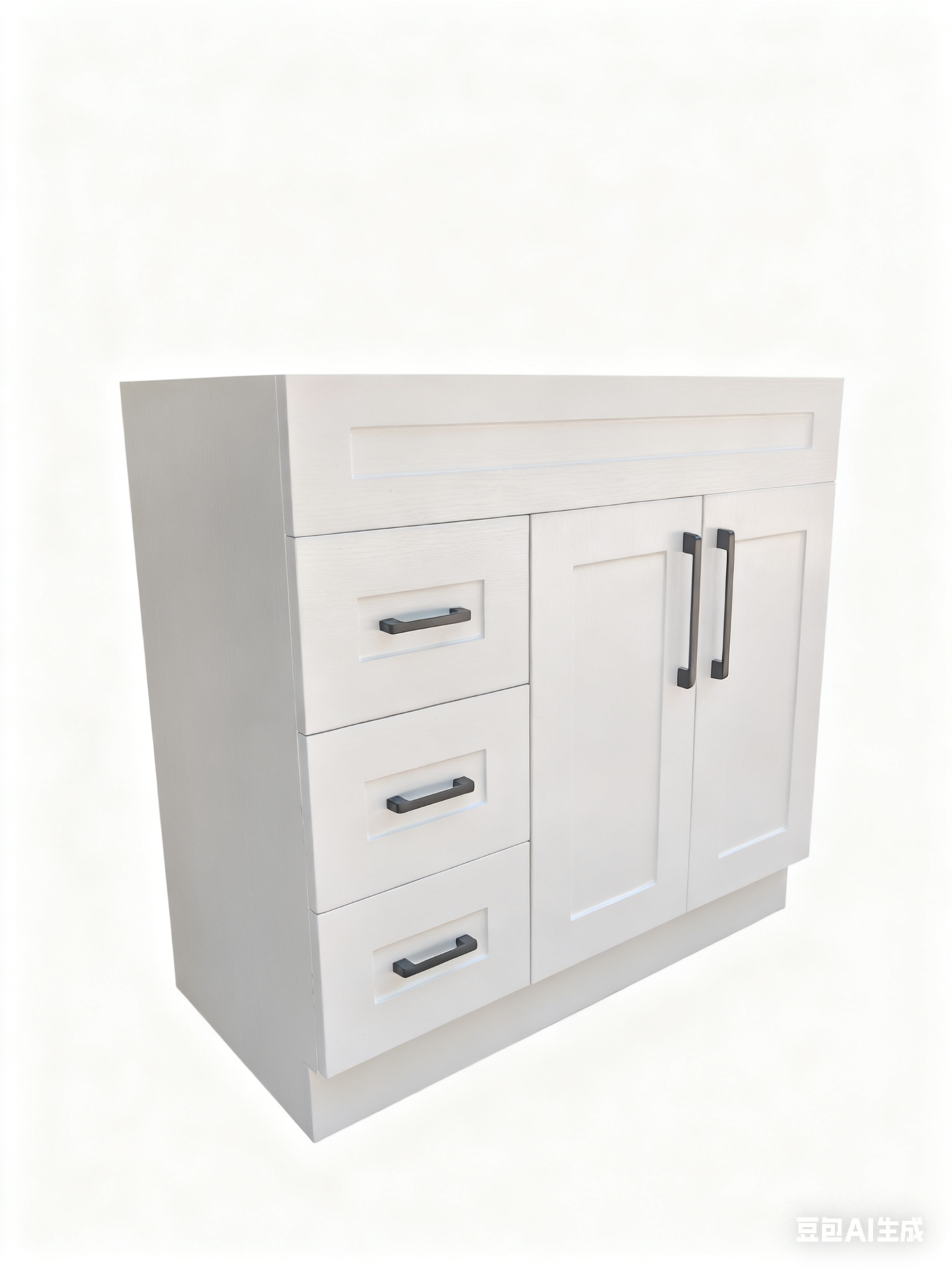 PVFS-900-R  White Oak Bathroom cabinet