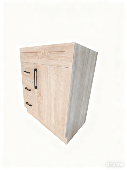 PVFS-Wood Grain 750-01-R  Bathroom cabinet