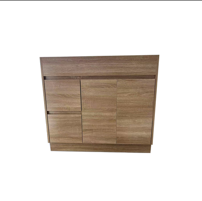 900 Melamine Wood Grain Bathroom Cabinet