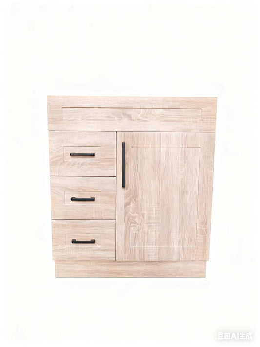 PVFS-Wood Grain 750-01-R  Bathroom cabinet