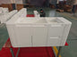 1500 Fluted Double Bowl Wall Hung Vanity
