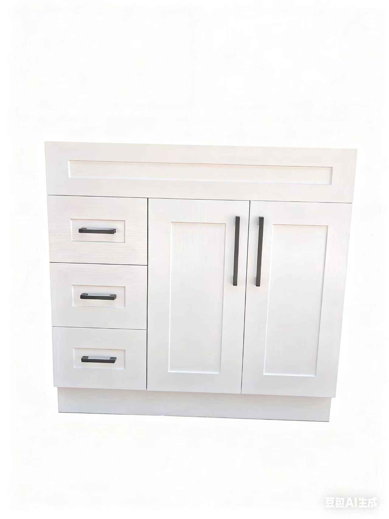 PVFS-900-R  White Oak Bathroom cabinet