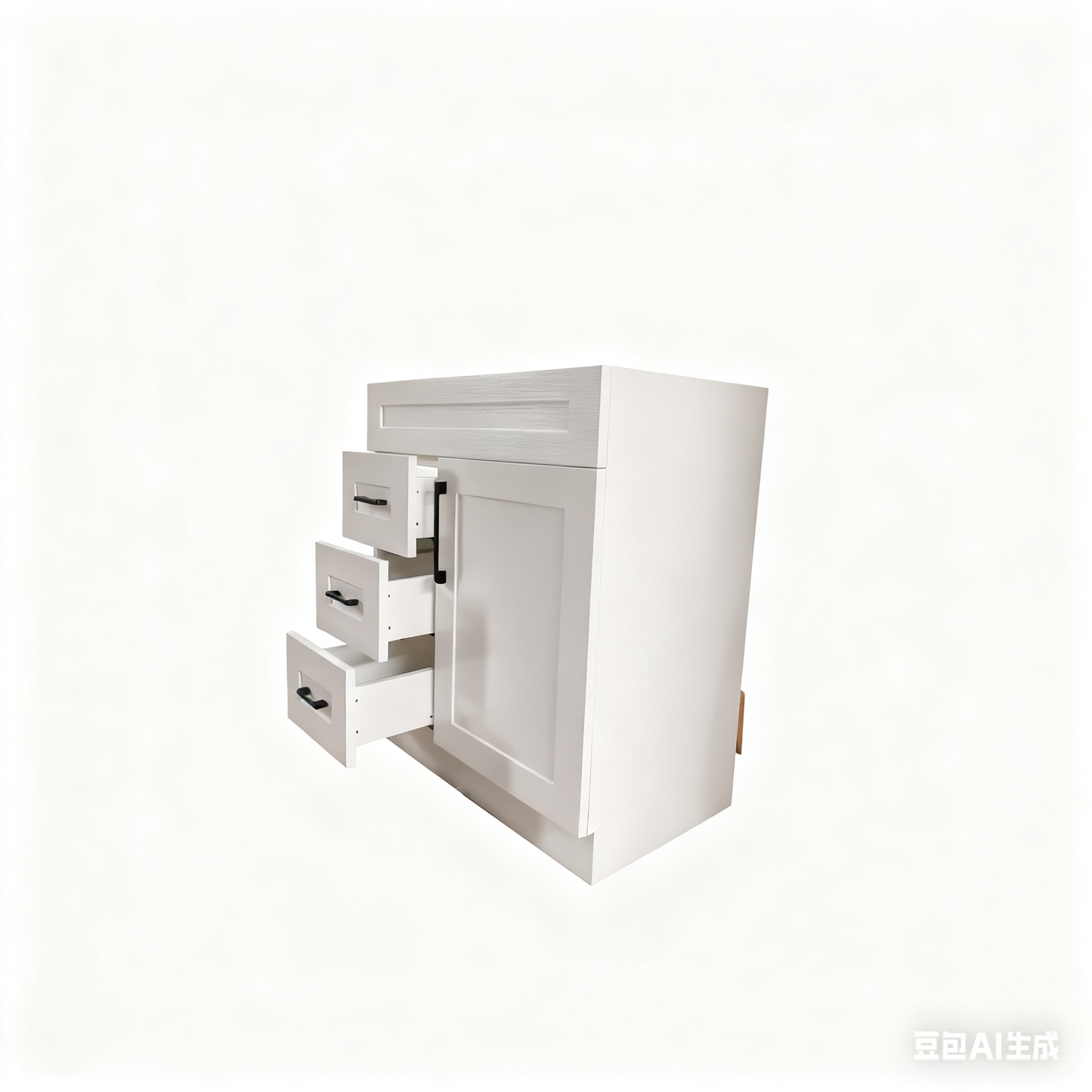 PVFS-750-R  White Oak Bathroom cabinet