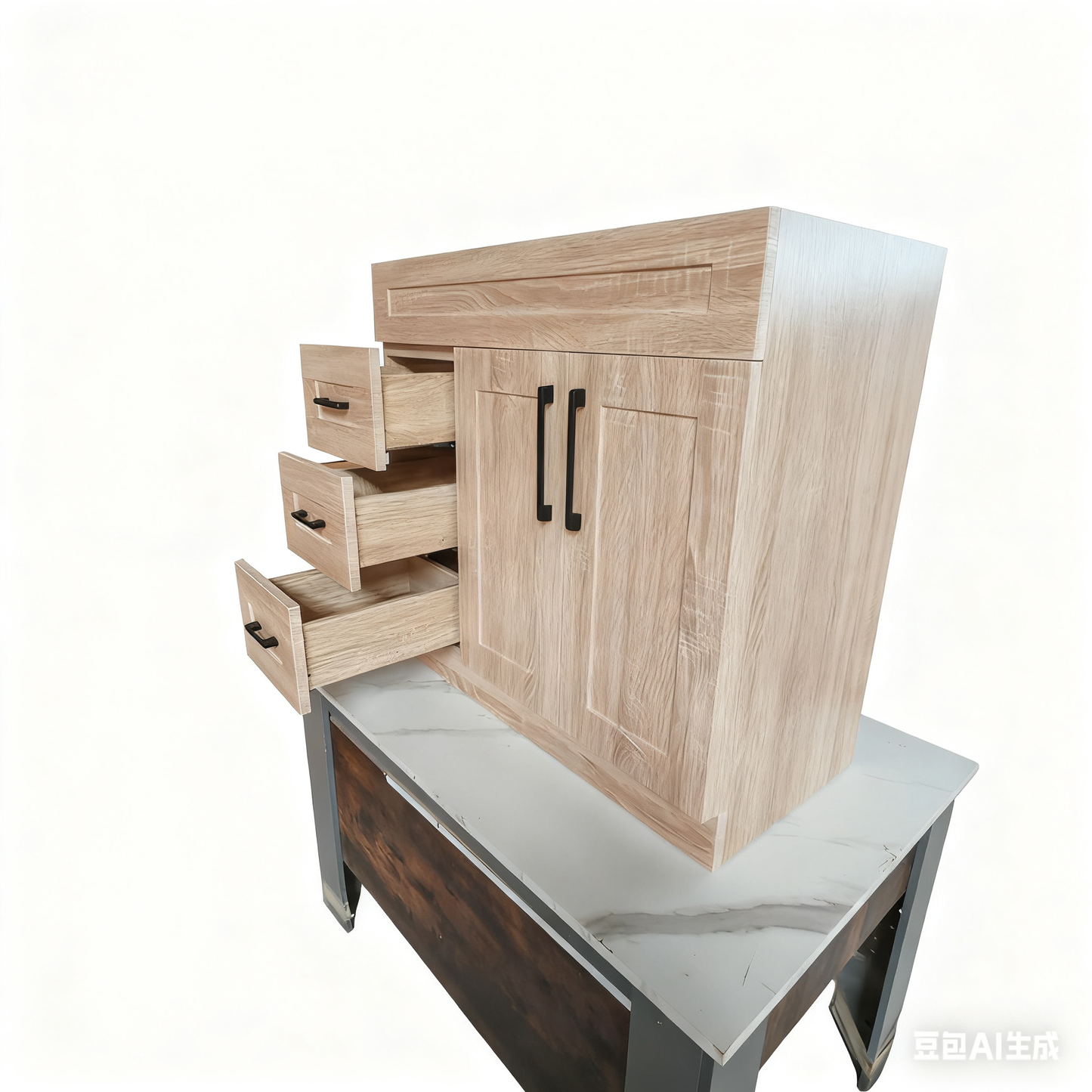 PVFS-Wood Grain 900-01-R  Bathroom cabinet