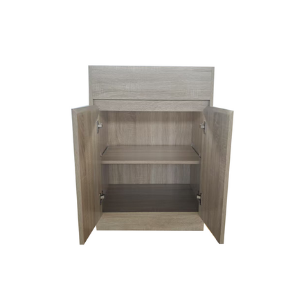 600 Melamine Wood Grain Bathroom Cabinet