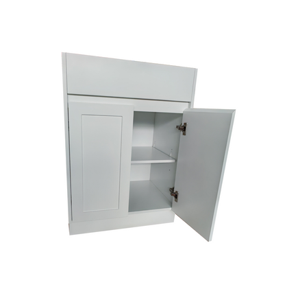 600 White Matte Painting Bathroom Cabinet