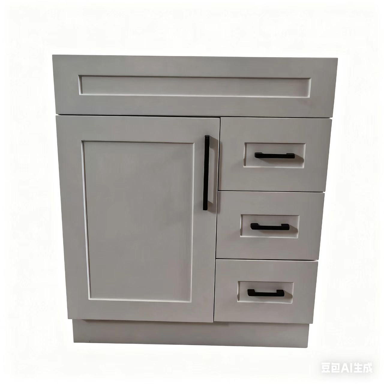 PVFS-750-R  White Oak Bathroom cabinet