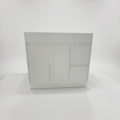 900 White Matte Painting Bathroom Cabinet