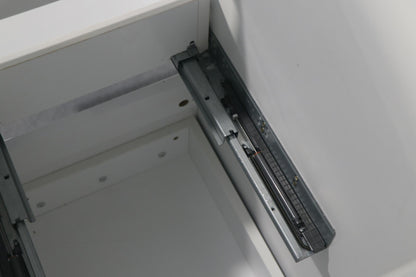 1200 White Matte Painting  Wall Hung Vanity